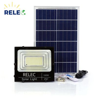 Đèn pha năng lượng mặt trời Relec 100W